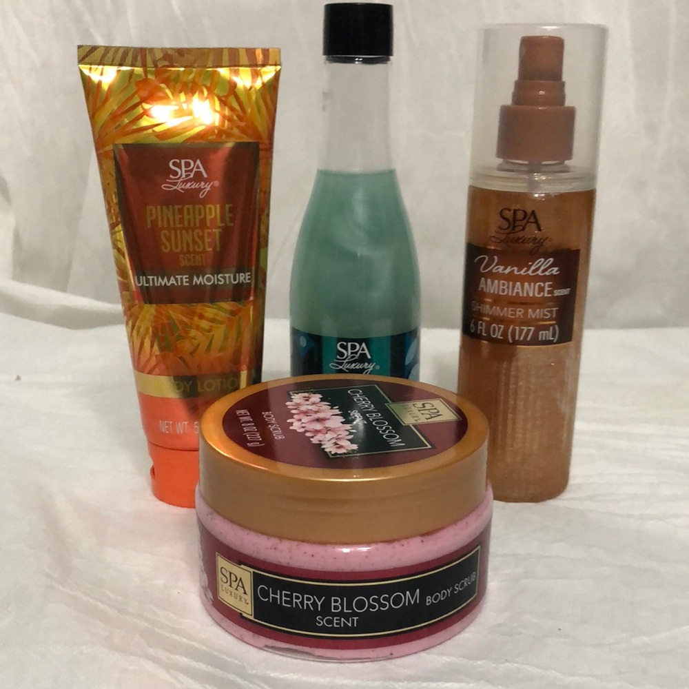 Spa Luxury bath and body bundle